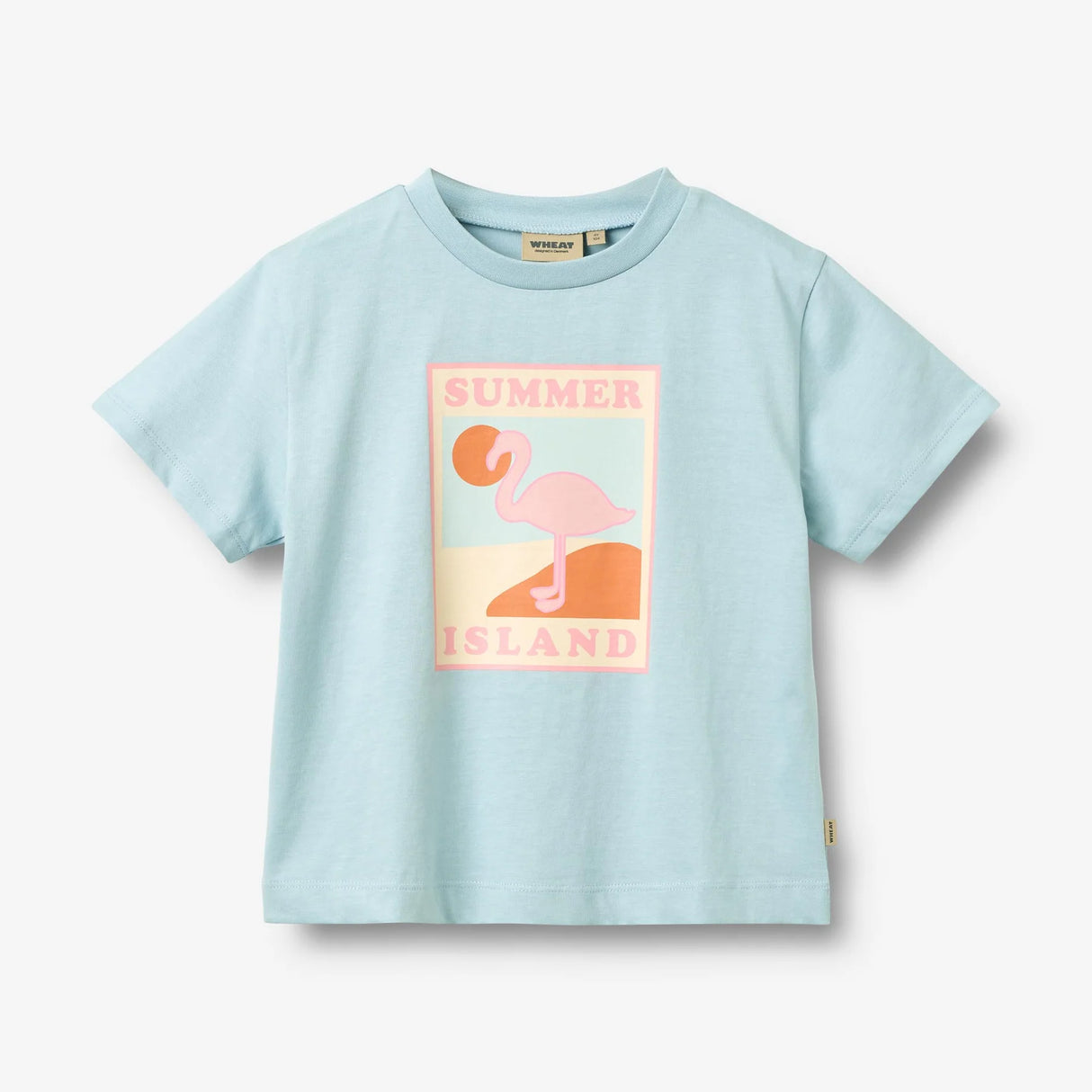 WHEAT Kinder Kurzarm-T-Shirt mit Print Mirsa "Summer Sky"