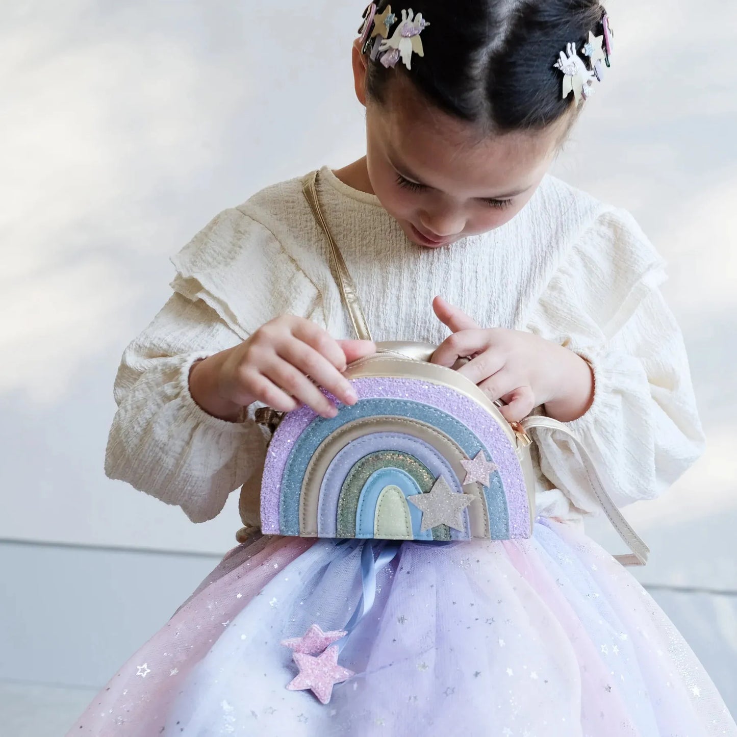 MIMI & LULA Dreamland Regenbogen Tasche - Nook' d' Mel - Kinder Concept Store