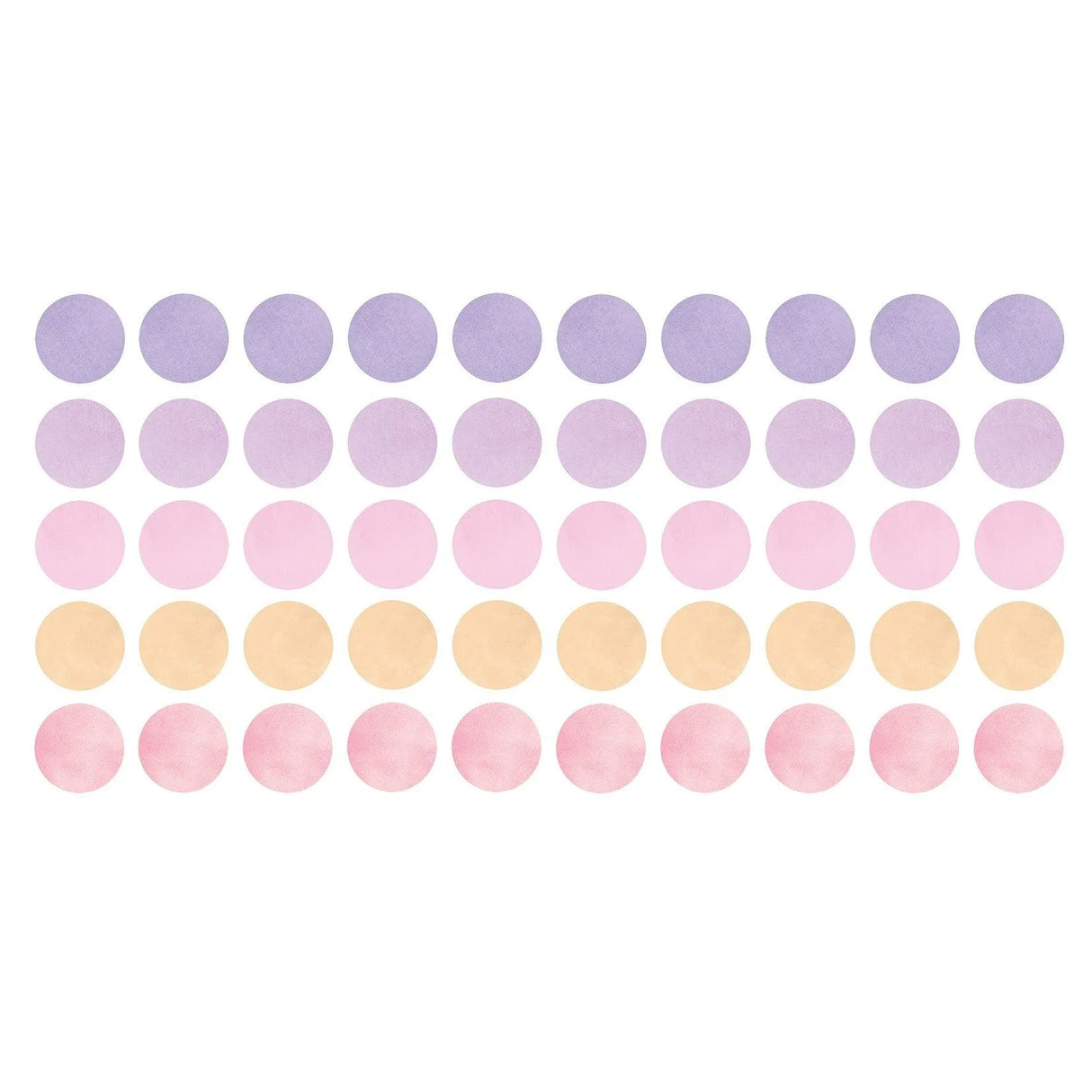Wandtattoo Kinderzimmer - Punkte Lila