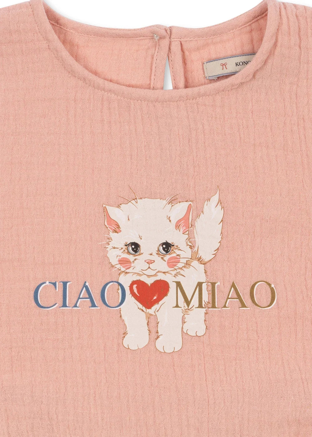 Konges Sløjd Coco Miao Kleid Evening Sand – Detailansicht