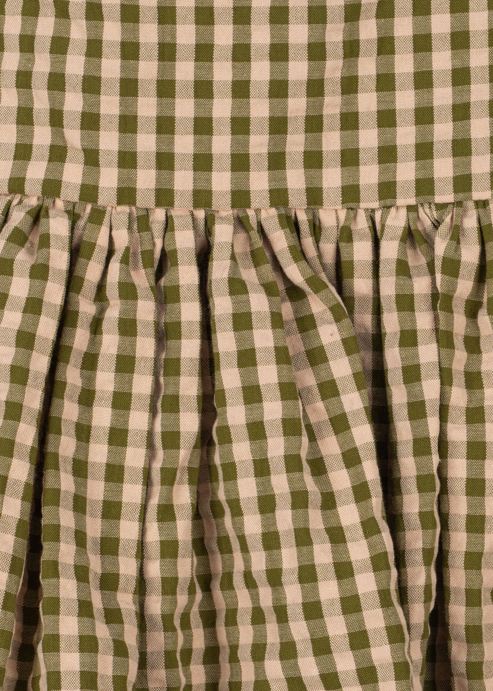 Konges Sløjd Kim Isotta Kleid Avocado Check – Rock und Schnitt