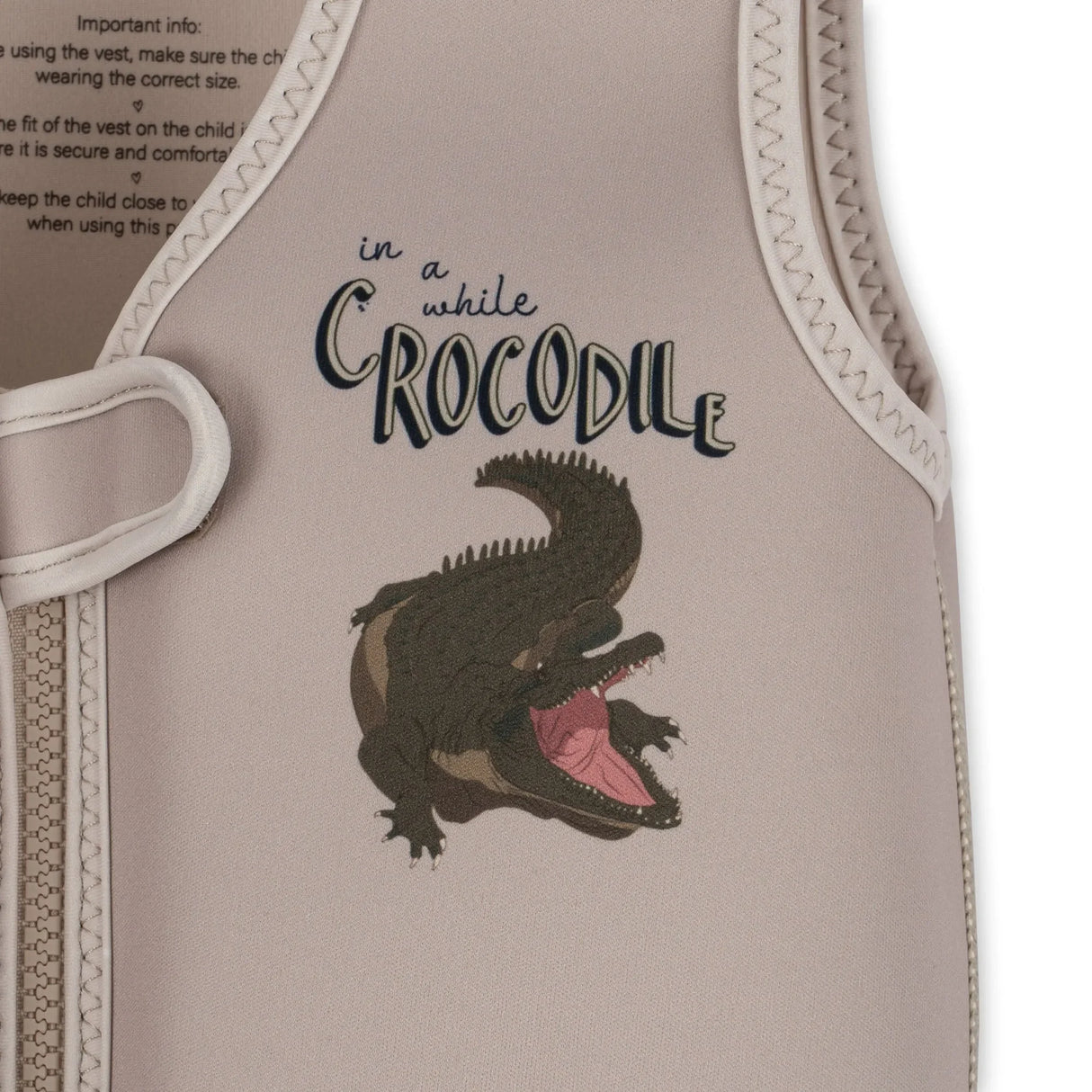 Konges Sløjd Neopren Kinder Schwimmweste "Crocodile"