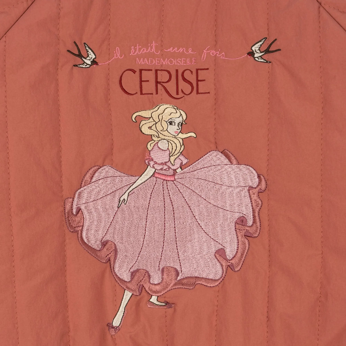 Konges Sløjd Juno Bomberjacke mit Rüschen