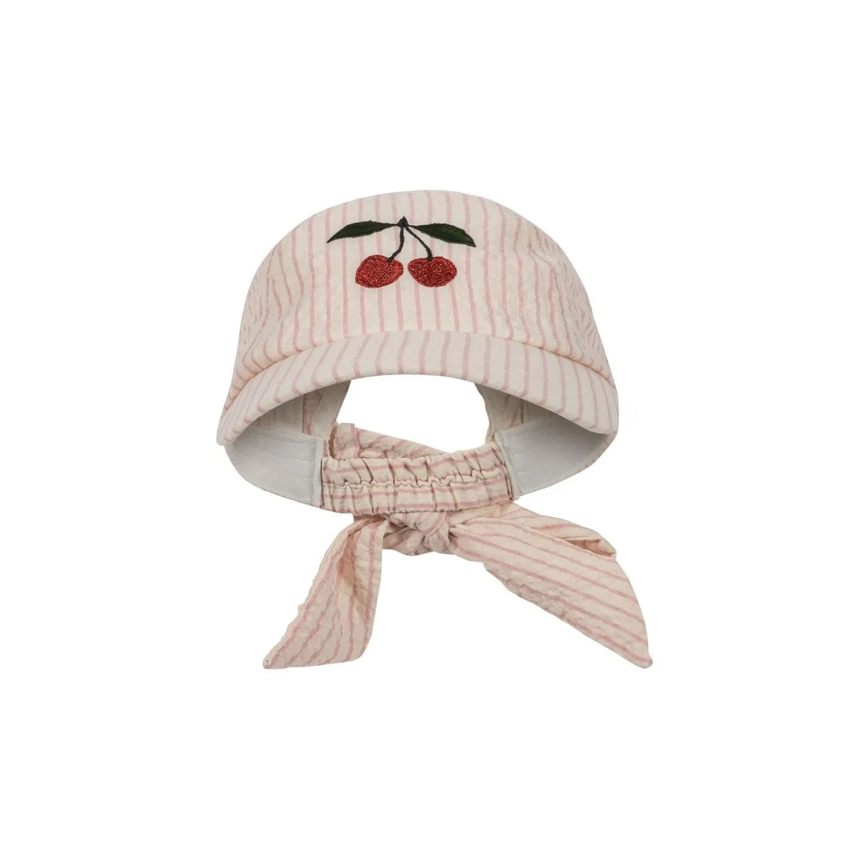 Konges Sløjd Ellie Bow Cap "Peony Stripe"