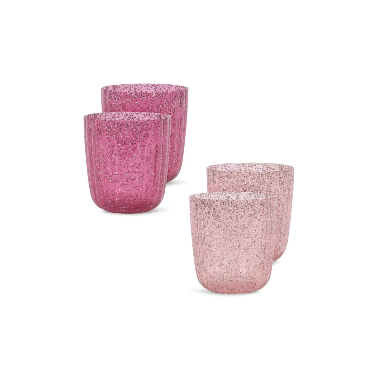 Konges Sløjd Glitzerbecher 4er-Pack - Nook' d' Mel - Kinder Concept Store