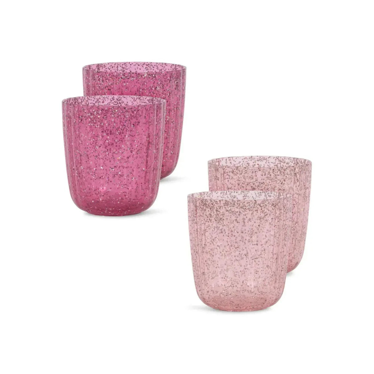 Konges Sløjd Glitzerbecher 4er-Pack