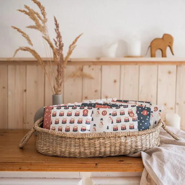 Adventskalendertüten - 24 Tüten mit 6 Motiven - Nook' d' Mel - Kinder Concept Store