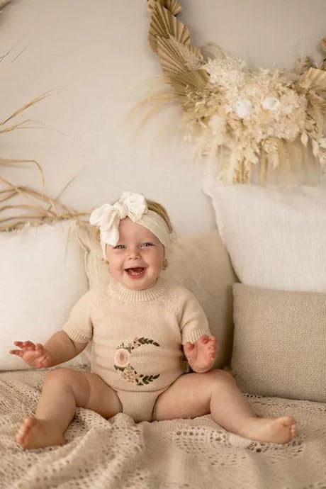 Bio Strick Strampler - Mani - Nook' d' Mel - Kinder Concept Store