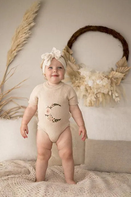 Bio Strick Strampler - Mani - Nook' d' Mel - Kinder Concept Store