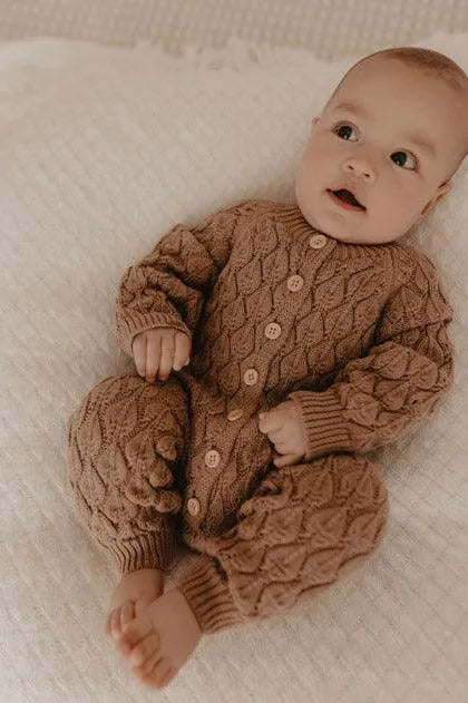 Jumpsuit aus Bio-Strick - Marley