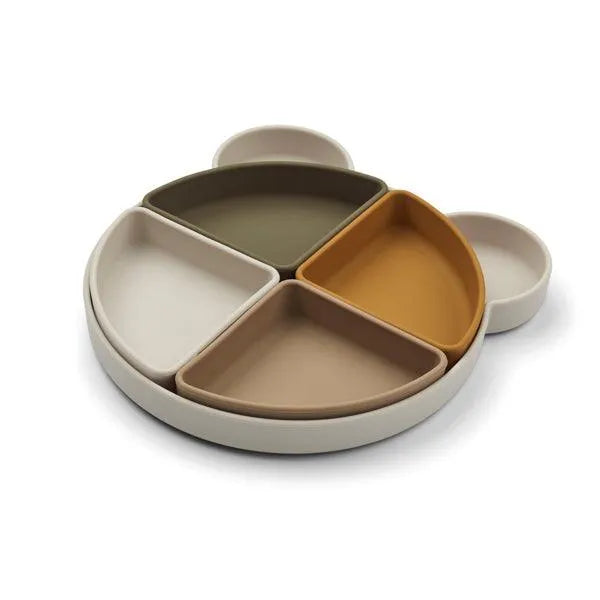 Arne unterteilter Teller - Nook' d' Mel - Kinder Concept Store