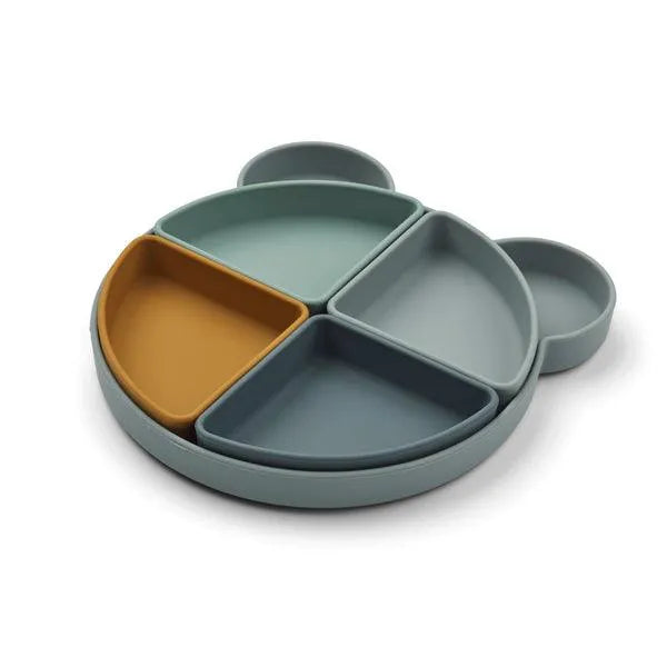 Arne unterteilter Teller - Nook' d' Mel - Kinder Concept Store