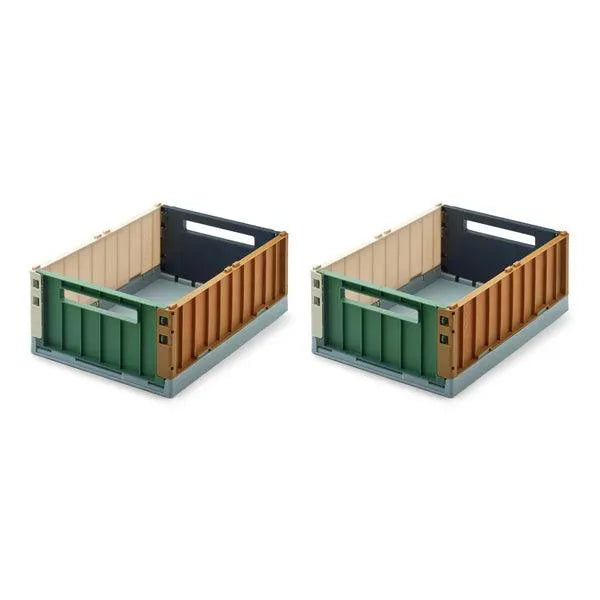 Weston Aufbewahrungsbox Medium 2er-Pack - Nook' d' Mel - Kinder Concept Store