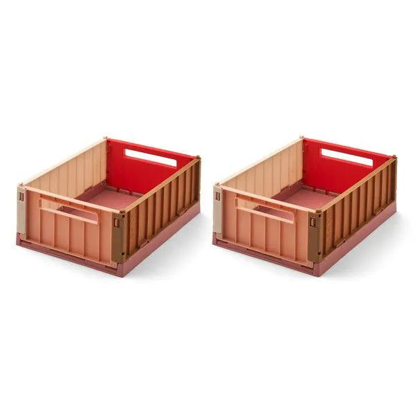 Liewood Weston Aufbewahrungsbox S LW14549 0106 Dusty raspberry multi mix