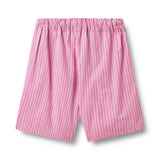 WHEAT Kinder-Shorts Coral "Pink stripe"