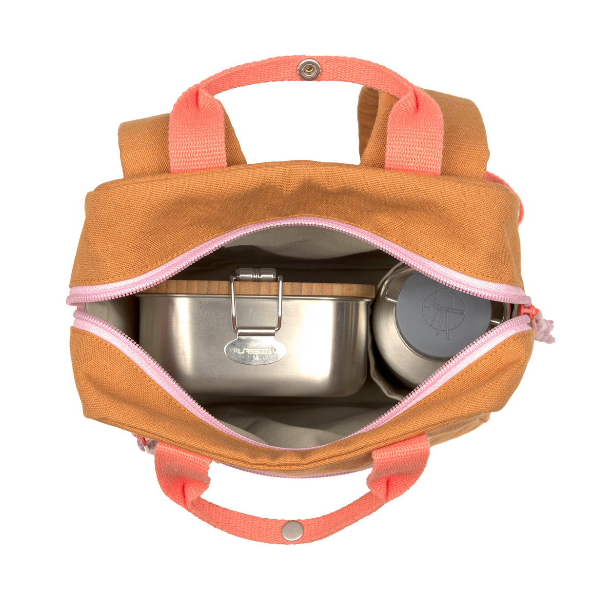 LÄSSIG Kindergartenrucksack Square Little One & Me – Small