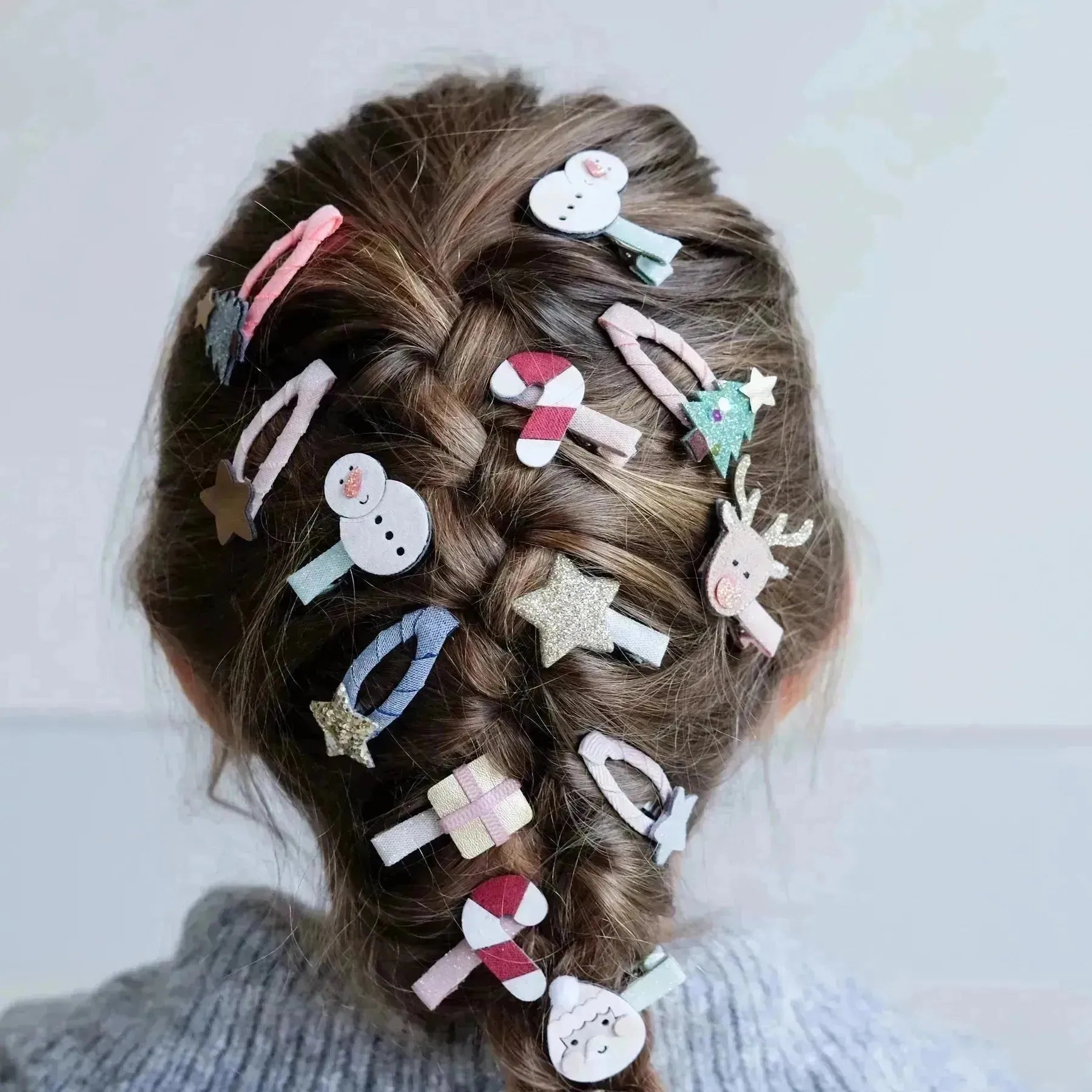 Weihnachten Mini-Haarspangen - Nook' d' Mel - Kinder Concept Store