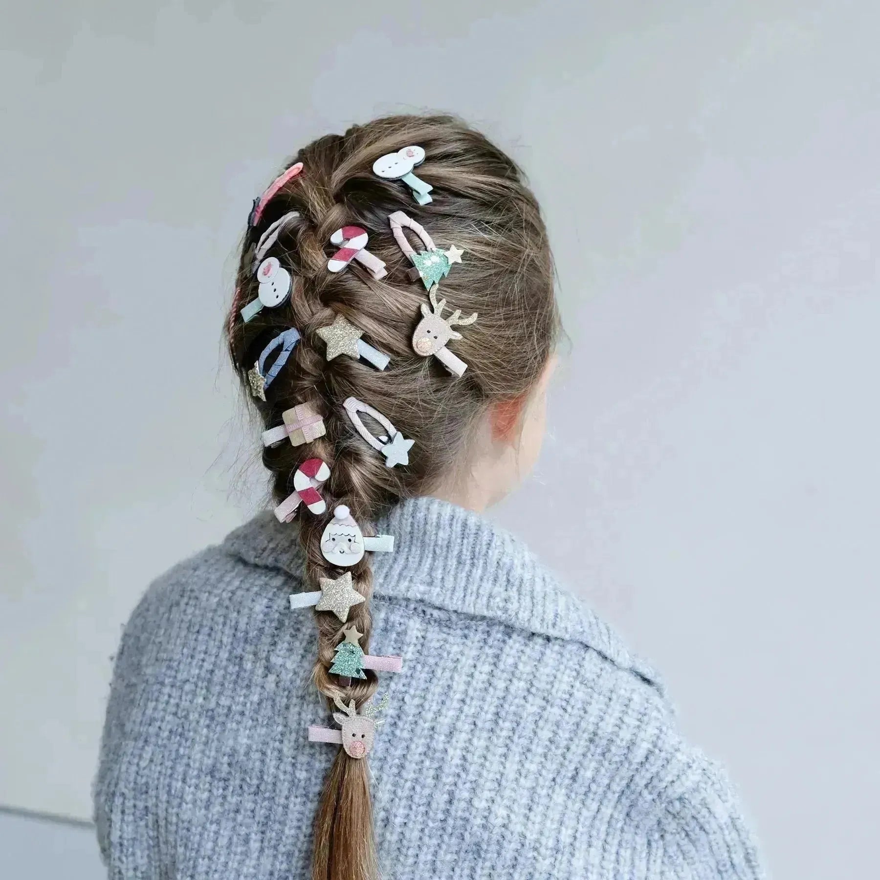 Weihnachten Mini-Haarspangen - Nook' d' Mel - Kinder Concept Store