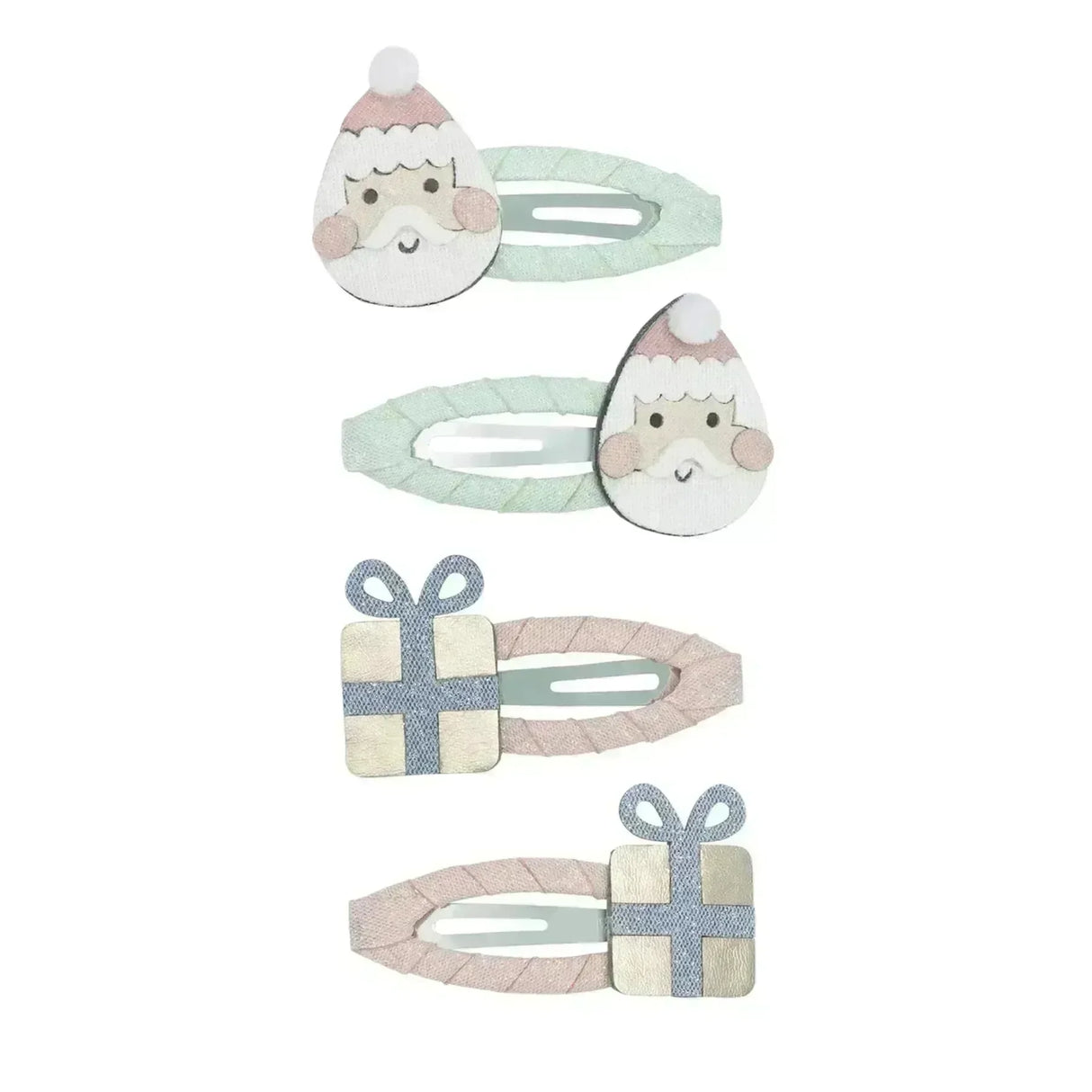 Weihnachtsmann Haarspangen-Set - Nook' d' Mel - Kinder Concept Store