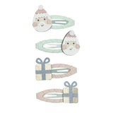Weihnachtsmann Haarspangen-Set - Nook' d' Mel - Kinder Concept Store
