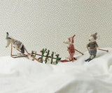 Maileg Wintermaus mit Skiset, Große Schwester – Rose