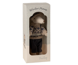 Maileg Wintermaus mit Skiset, Papa – Blau