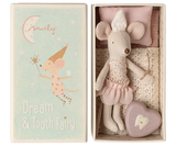 Maileg Zahnfee Maus, Kleine Schwester in Streichholzschachtel