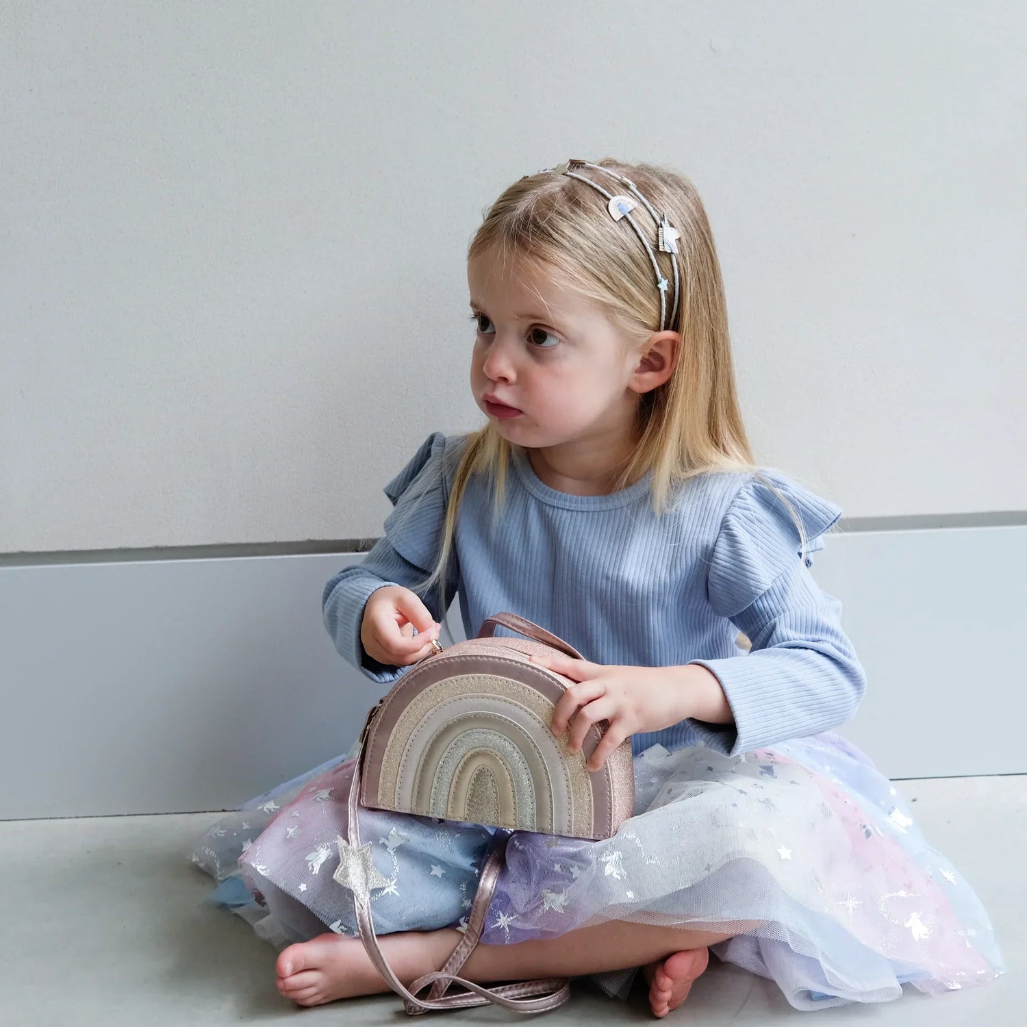 MIMI & LULA Pinke Regenbogentasche - Nook' d' Mel - Kinder Concept Store