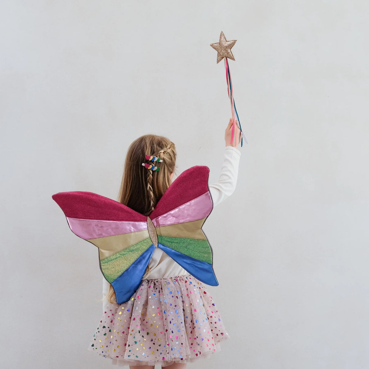 MIMI & LULA Regenbogen‑Intergalaktik‑Flügel