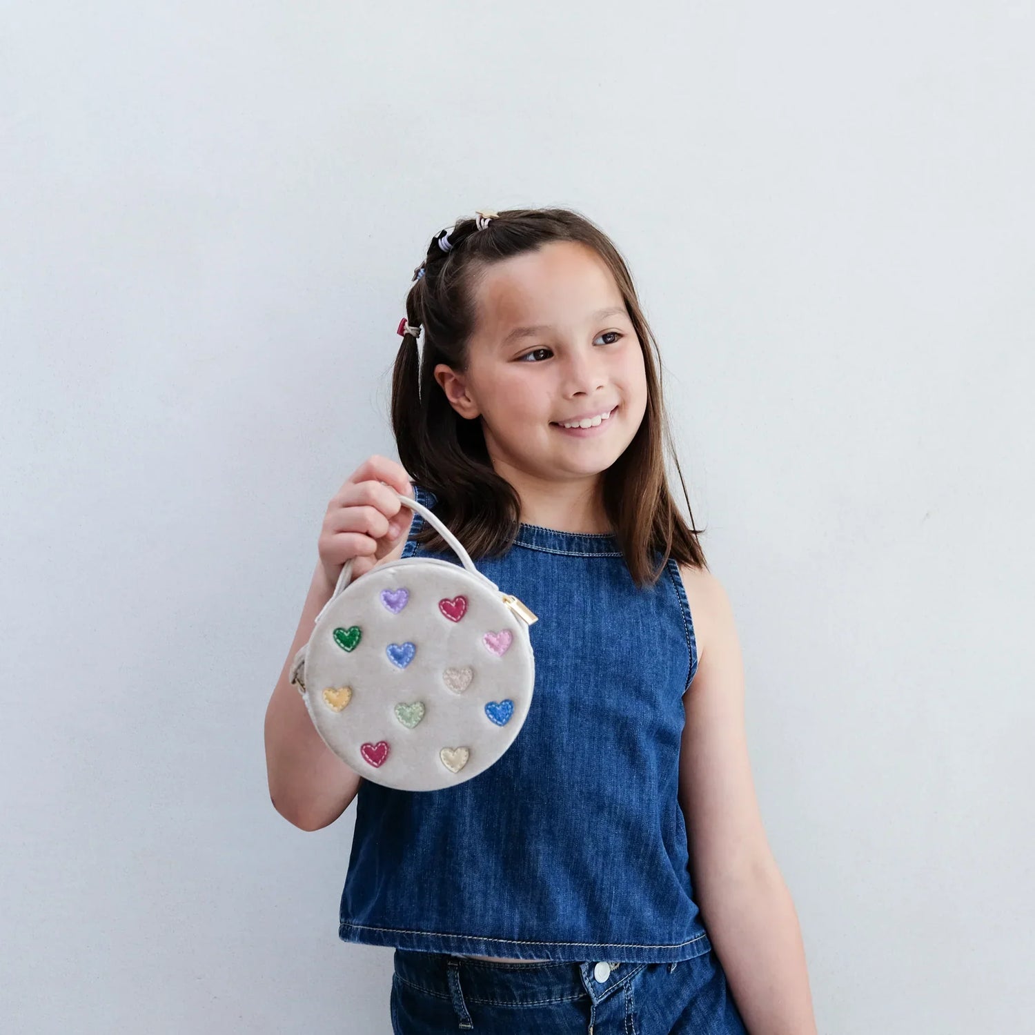 MIMI & LULA Jazzy Hearts Samttasche