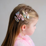 MIMI & LULA Dreamy Unicorn Mini Clic Clacs Haarspangen