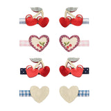 MIMI & LULA Red Cherries Mini Haarspangen