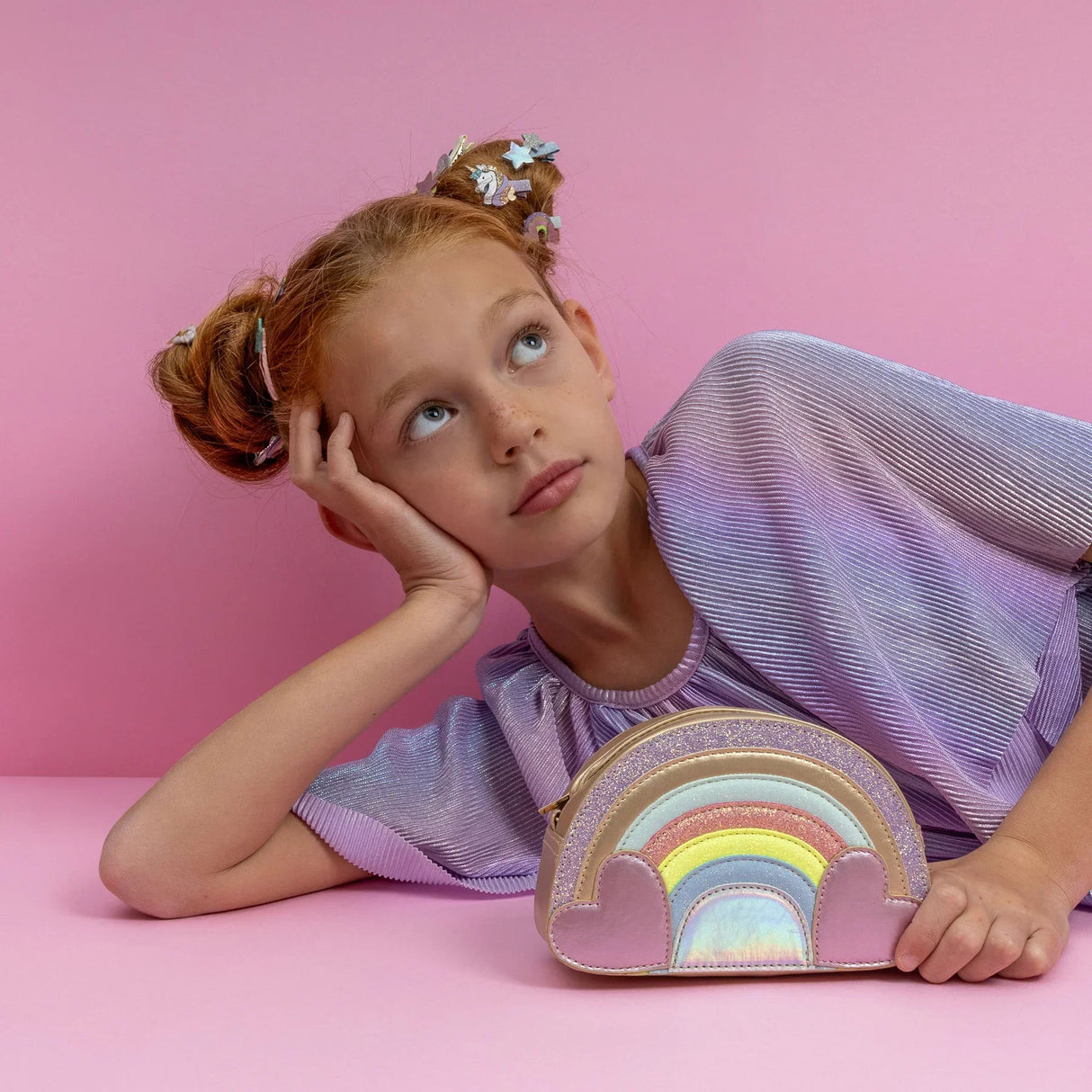 MIMI & LULA Regenbogen Umhängetasche