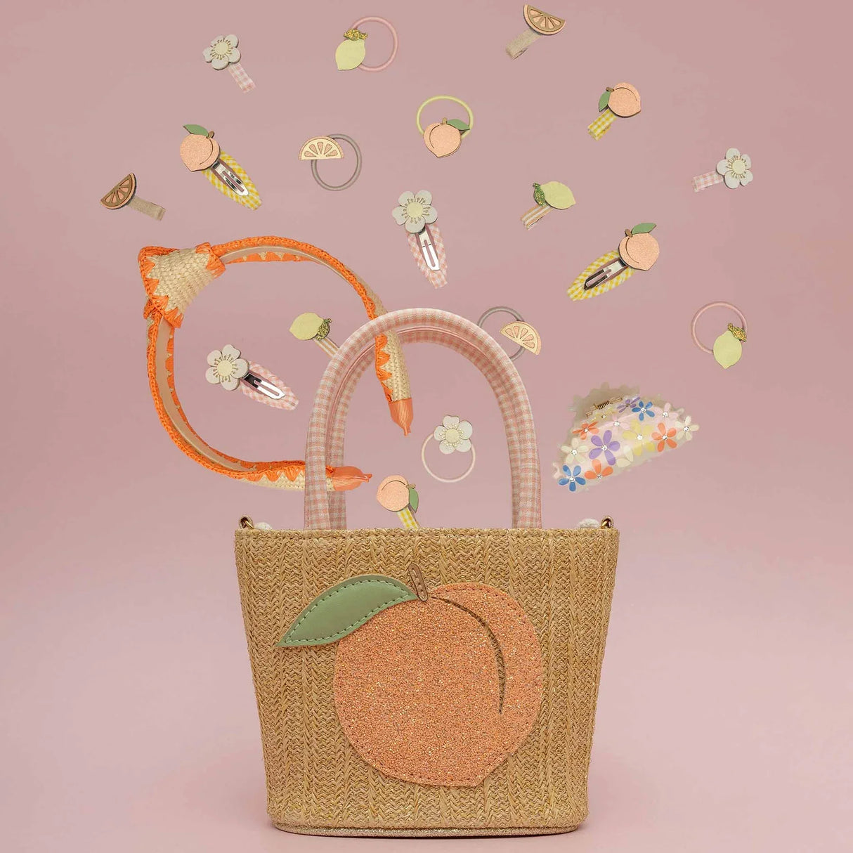 MIMI & LULA Peachy Citrus Mini Haarspangen