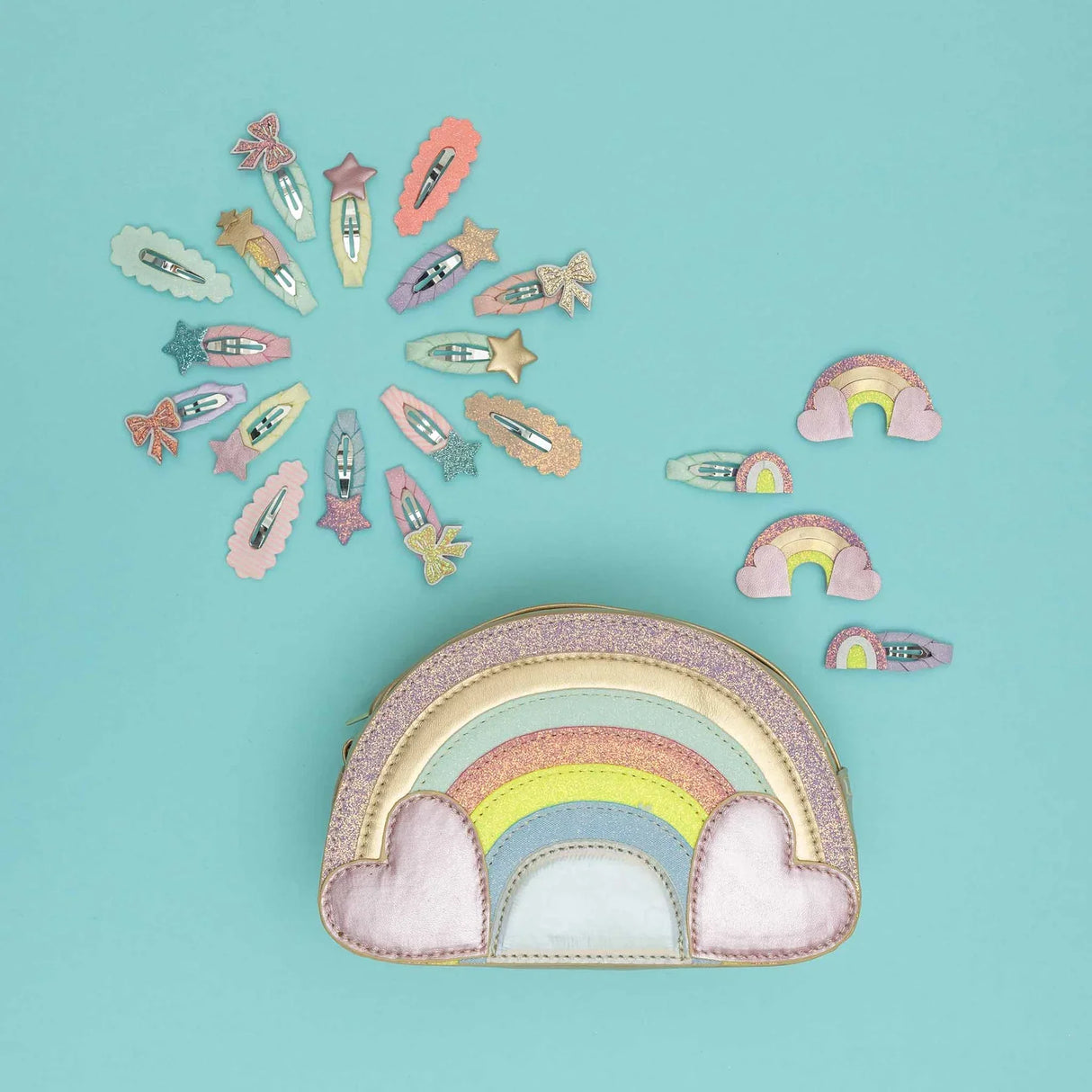 MIMI & LULA Regenbogen Umhängetasche