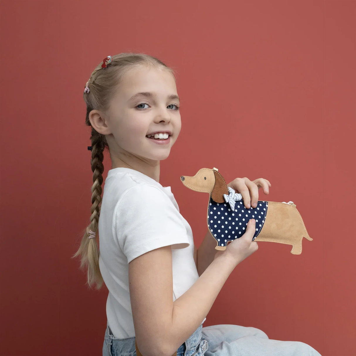 MIMI & LULA Red Cherries Mini Haarspangen