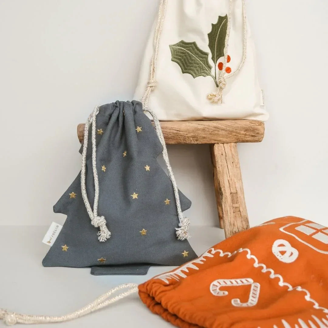 FABELAB Geschenke-Stoffbeutel Holly