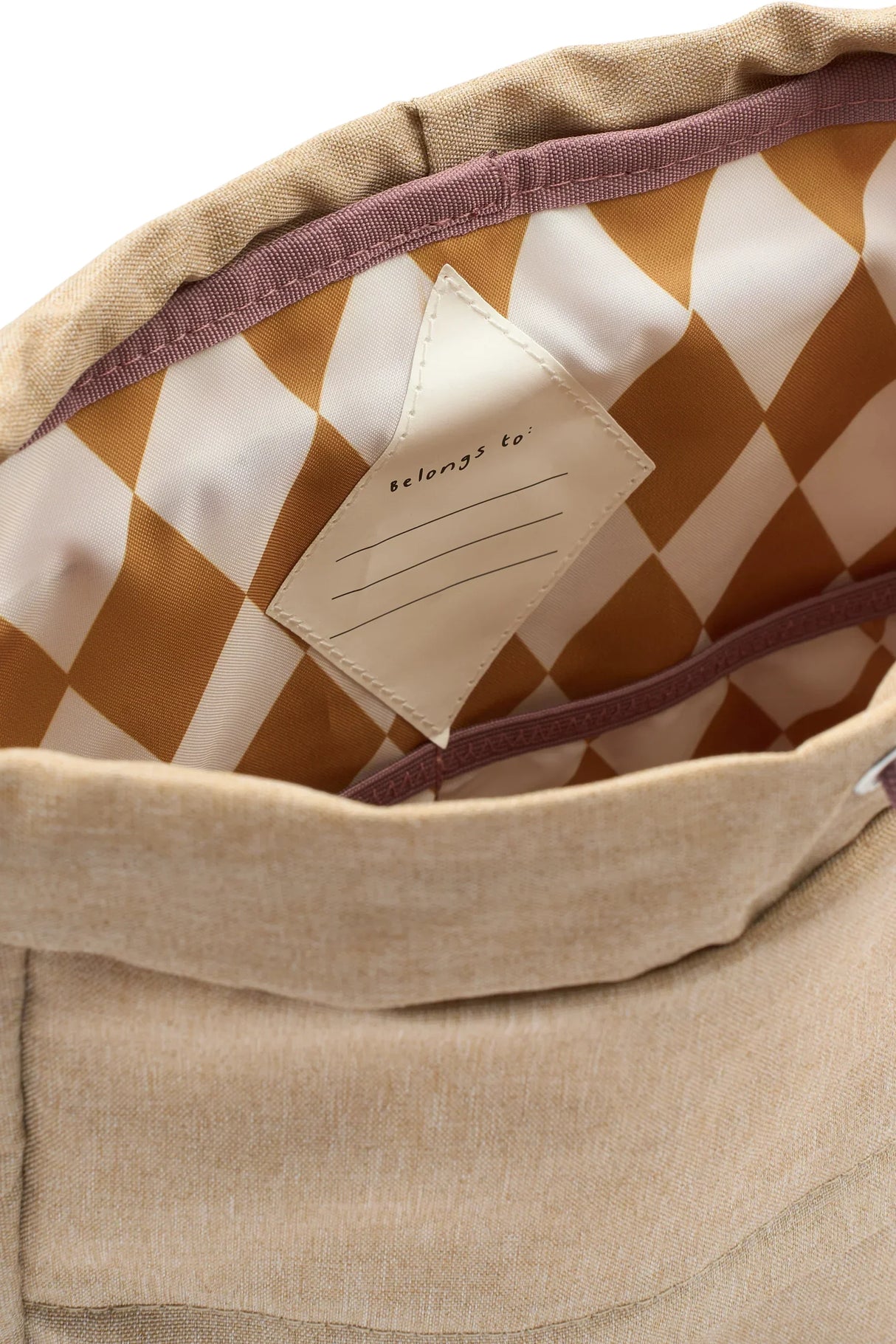 Fabelab Rucksack Klein Wild at Heart „Caramel“