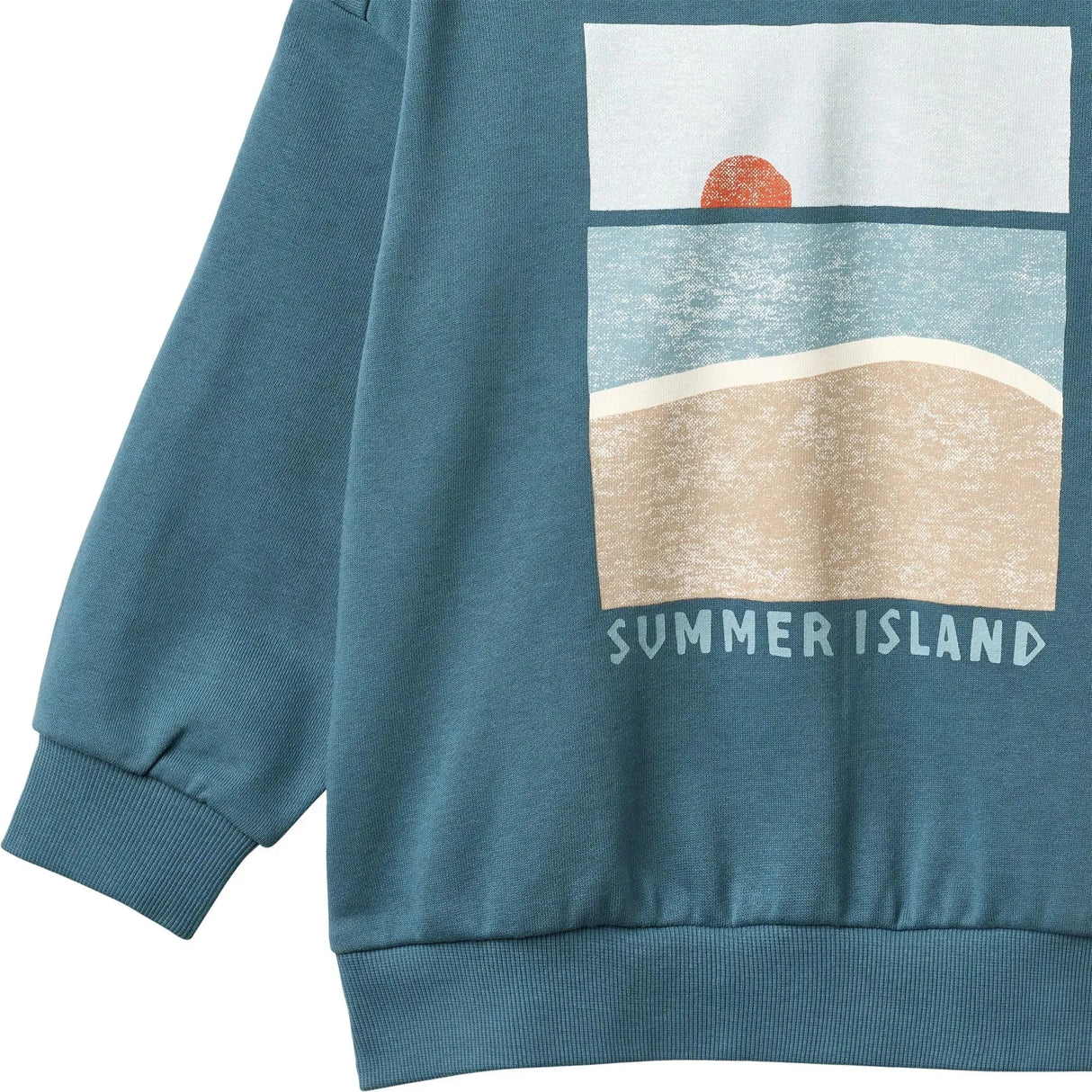 WHEAT Sweatshirt für Kinder Francis "Blue teal"
