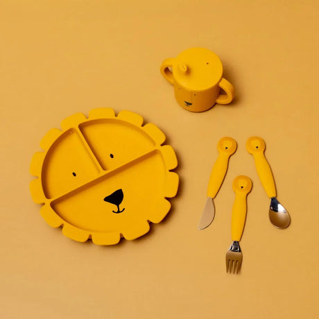 TRIXIE Silikon-Esslernteller mit Saugnapf - Mr. Lion - Nook' d' Mel - Kinder Concept Store