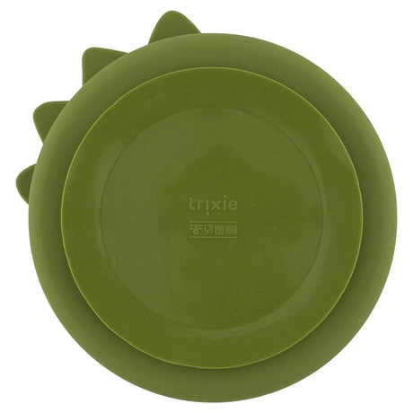 TRIXIE Silikon-Esslernteller mit Saugnapf - Mr. Dino - Nook' d' Mel - Kinder Concept Store
