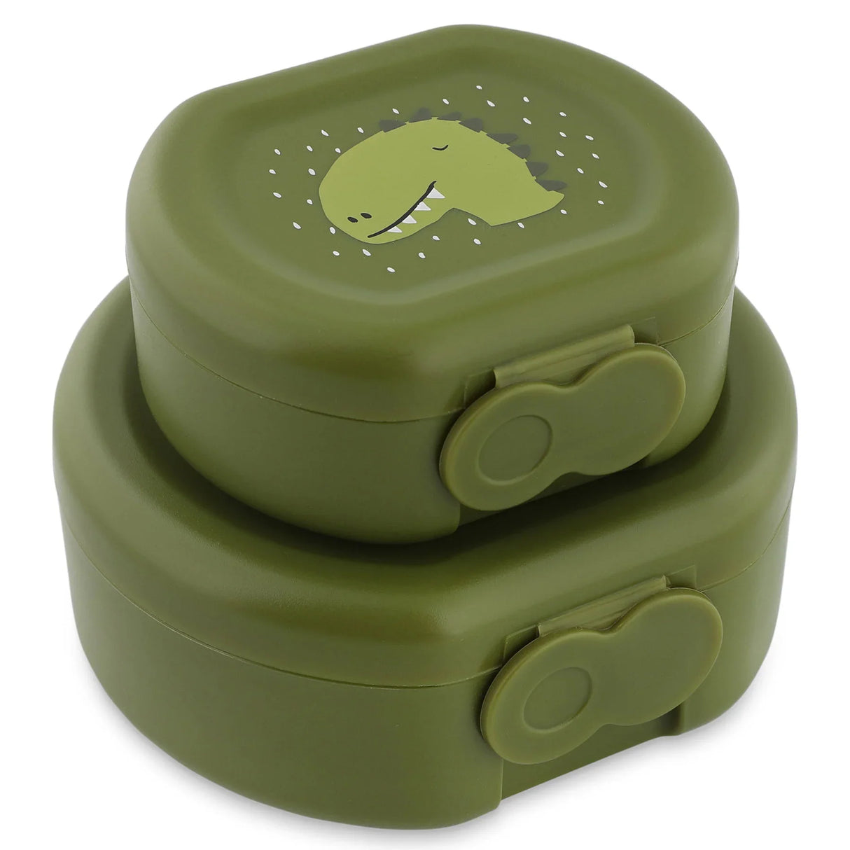 TRIXIE Snackbox mit Clip - 2er-Set - Mr. Dino - Nook' d' Mel - Kinder Concept Store