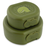 TRIXIE Snackbox mit Clip - 2er-Set - Mr. Dino - Nook' d' Mel - Kinder Concept Store