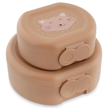 TRIXIE Snackbox mit Clip - 2er-Set - Mrs. Cat - Nook' d' Mel - Kinder Concept Store