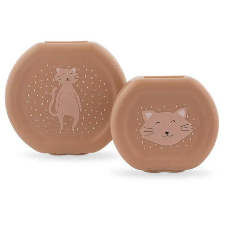 TRIXIE Snackbox mit Clip - 2er-Set - Mrs. Cat - Nook' d' Mel - Kinder Concept Store
