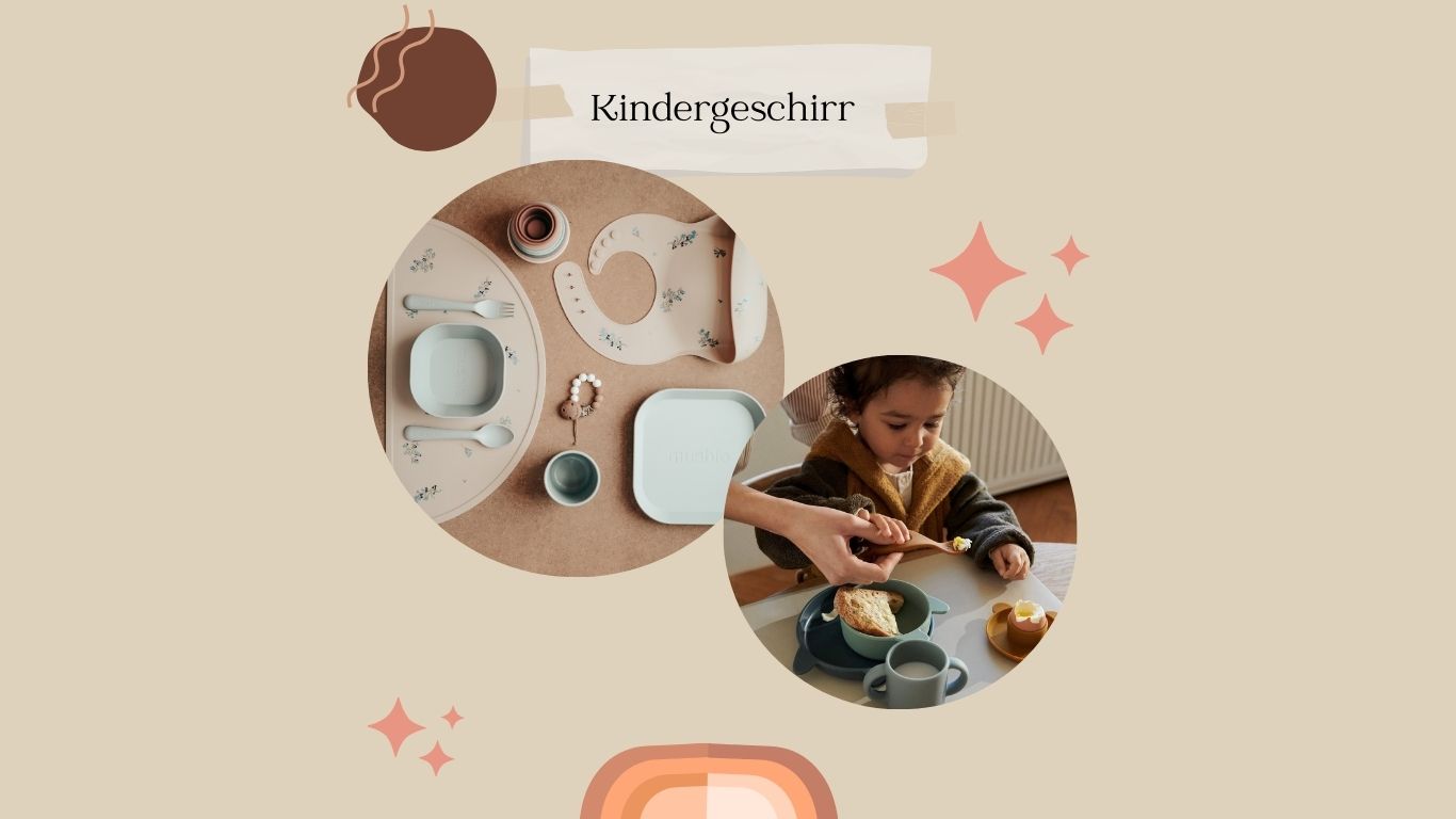 Kindergeschirr, Schüssel, Lätzchen, Teller und Untersetzer für Kidner, Trinkbecher, Snackbecher, Frischhaltebox, Trinkflaschen, Babygeschirr
