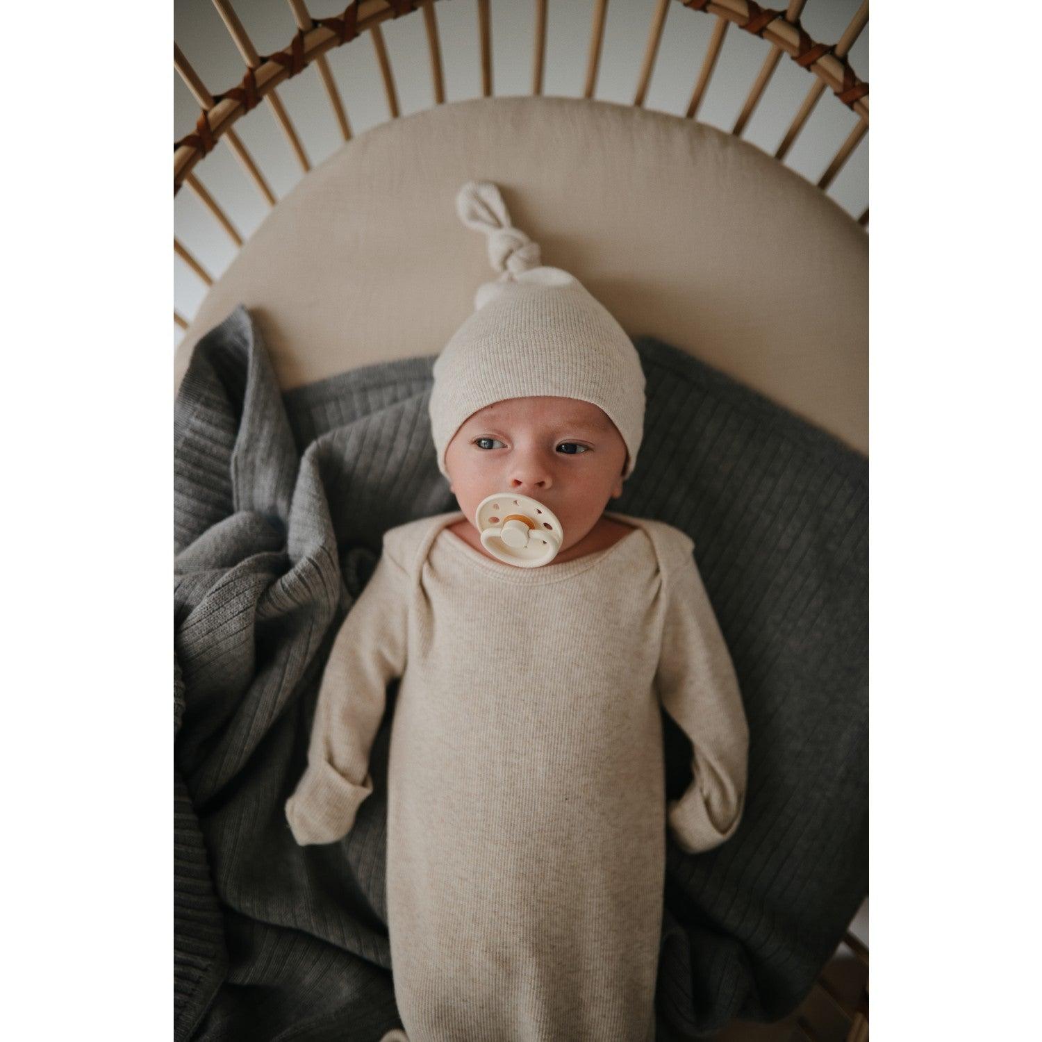 Baby Knotenkleid Ribbed - Nook' d' Mel - Kinder Concept Store