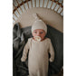 Baby-Mütze Ribbed mit Knoten