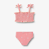 WHEAT Kinder-Bikini Carla "Red Stripe Flowers"
