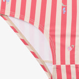 WHEAT Kinder-Bikini Carla "Red Stripe Flowers"